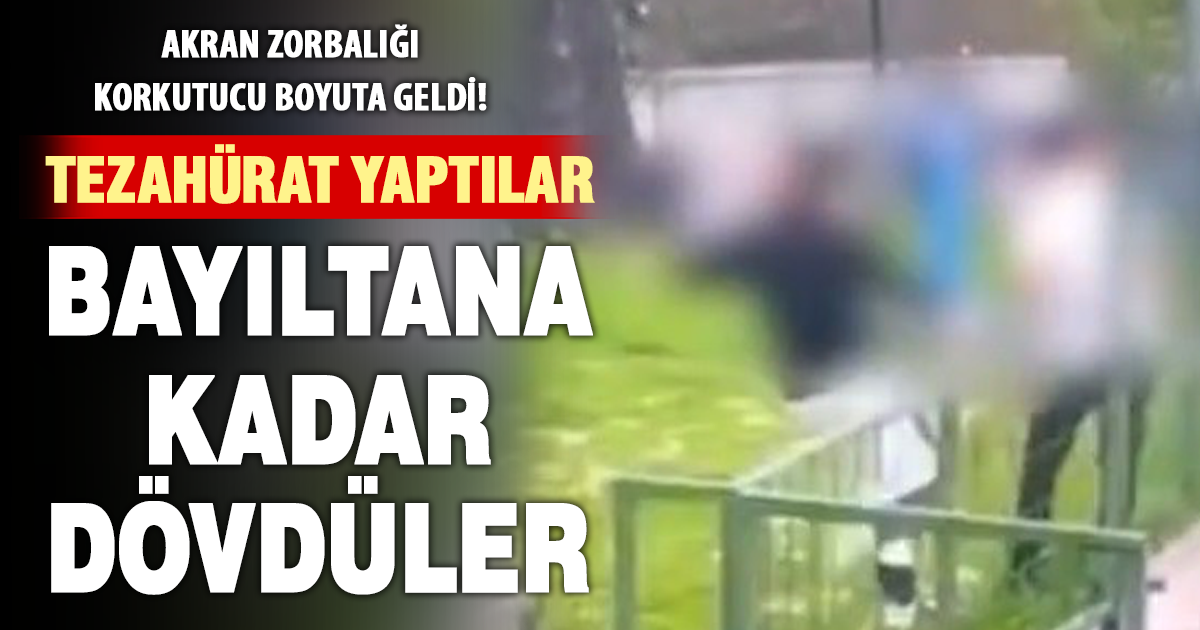 Akran zorbalığı: Çocuğu feci şekilde darbederek bayılttı | TurkArama Motoru | Sağlık ve Günlük Yaşam için Pratik Bilgiler