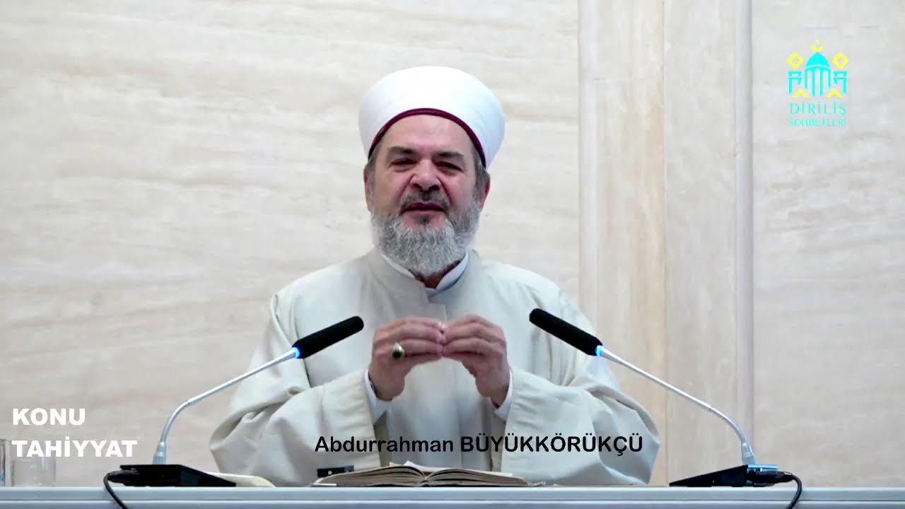 ABDURRAHMAN BÜYÜKKÖRÜKÇÜ – TAHİYYAT (CUMA VAAZI) 11/08/2023 | TurkArama Motoru | Sağlık ve Günlük Yaşam için Pratik Bilgiler