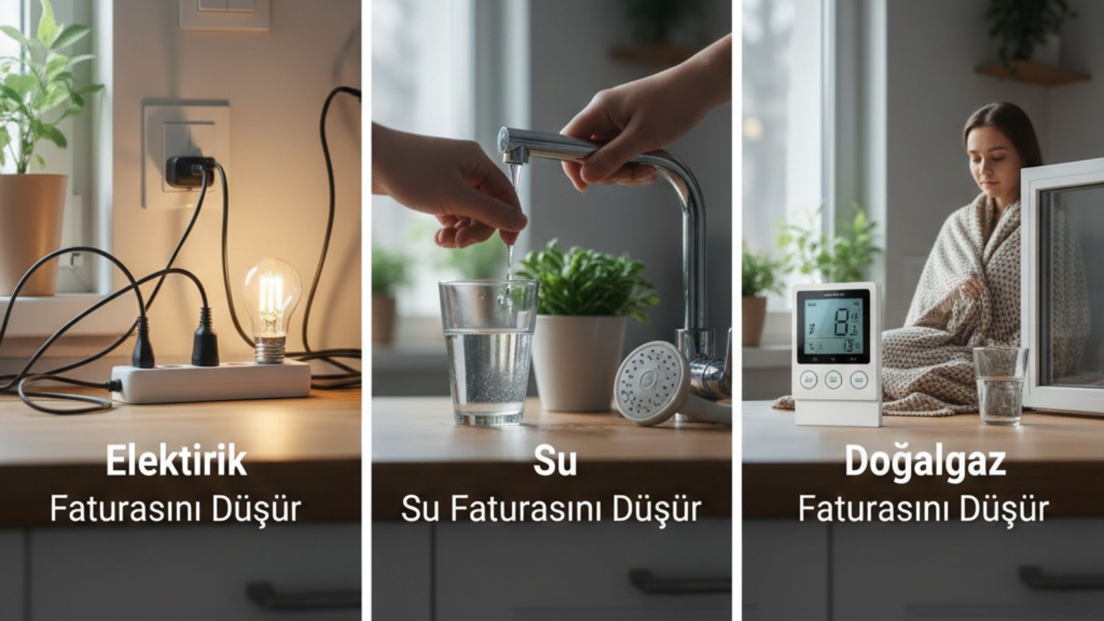 Evde Tasarruf Yapmanın Yolları: Elektrik, Su ve Doğalgaz Faturası Nasıl Düşürülür? | TurkArama Motoru | Sağlık ve Günlük Yaşam için Pratik Bilgiler